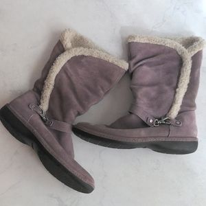 Lavender Suede boots